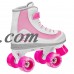 Roller Derby Girls' FireStar Quad Roller Skates, Pink/White   554076337